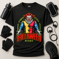 Insane Clowns Halloween Night Creepy Clown Cooling Performance Crew T-Shirt