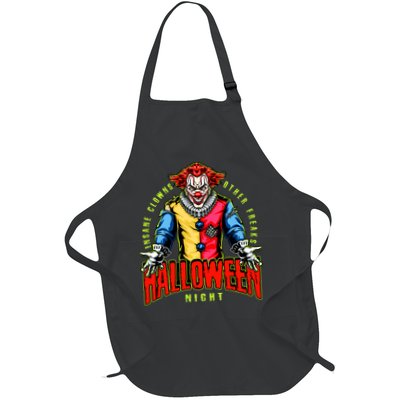 Insane Clowns Halloween Night Creepy Clown Apron