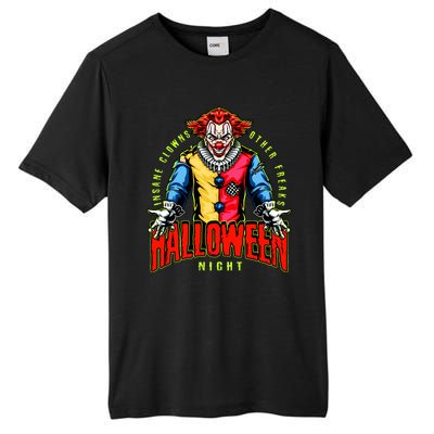 Insane Clowns Halloween Night Creepy Clown Tall Fusion ChromaSoft Performance T-Shirt