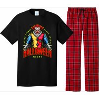 Insane Clowns Halloween Night Creepy Clown Pajama Set