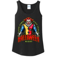 Insane Clowns Halloween Night Creepy Clown Ladies Essential Tank