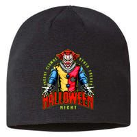 Insane Clowns Halloween Night Creepy Clown Sustainable Beanie