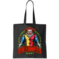 Insane Clowns Halloween Night Creepy Clown Tote Bag