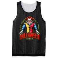 Insane Clowns Halloween Night Creepy Clown Mesh Reversible Basketball Jersey Tank