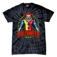 Insane Clowns Halloween Night Creepy Clown Tie-Dye T-Shirt