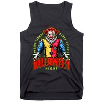 Insane Clowns Halloween Night Creepy Clown Tank Top