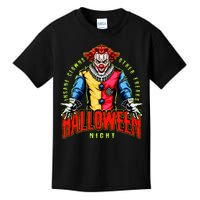 Insane Clowns Halloween Night Creepy Clown Kids T-Shirt