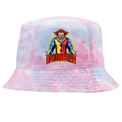 Insane Clowns Halloween Night Creepy Clown Tie-Dyed Bucket Hat