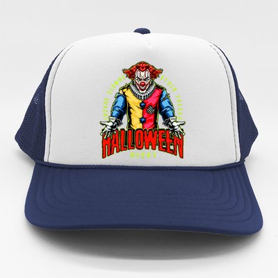 Insane Clowns Halloween Night Creepy Clown Trucker Hat