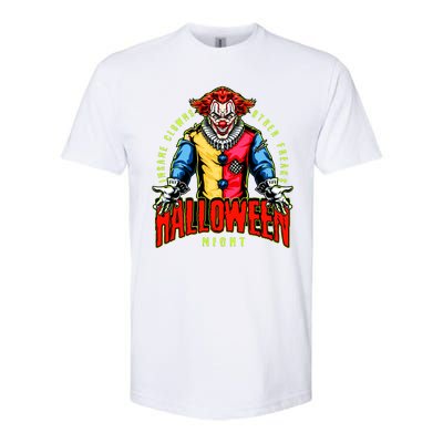 Insane Clowns Halloween Night Creepy Clown Softstyle CVC T-Shirt