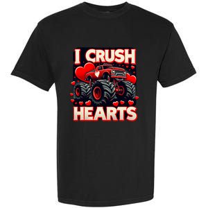 I Crush Hearts Valentines Day Garment-Dyed Heavyweight T-Shirt