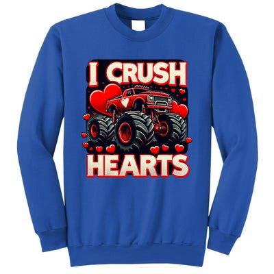 I Crush Hearts Valentines Day Sweatshirt