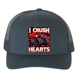 I Crush Hearts Valentines Day Yupoong Adult 5-Panel Trucker Hat