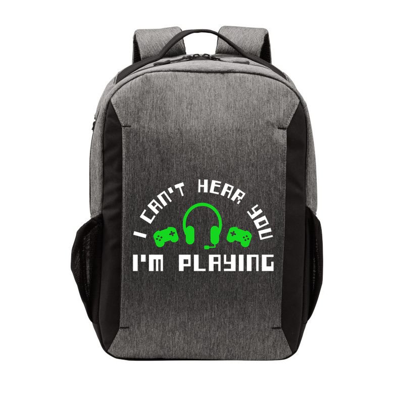 I Cant Hear You I Am Playing Gaming Headset Cute Gift Vector Backpack