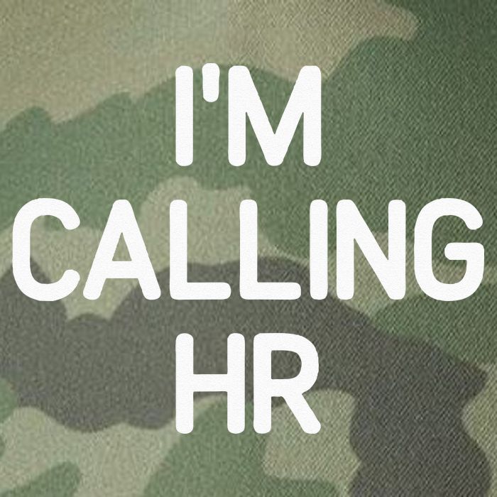 Im Calling HR Funny Jokes Sarcastic Legacy Tie Dye Trucker Hat