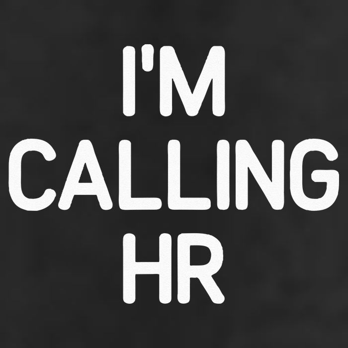 Im Calling HR Funny Jokes Sarcastic Adult Drive Performance Visor