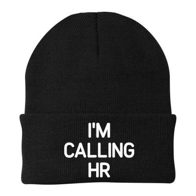 Im Calling HR Funny Jokes Sarcastic Beanie