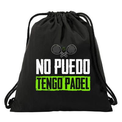I can't have Padel Tennis Padel Padel Players Drawstring Bag