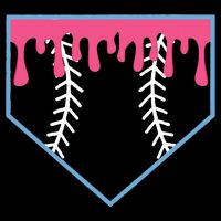Ice Cream Home Plate Baseball Drip Impact Tech Backpack