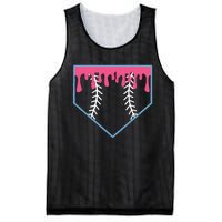 Ice Cream Home Plate Baseball Drip Mesh Reversible Basketball Jersey Tank