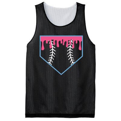 Ice Cream Home Plate Baseball Drip Mesh Reversible Basketball Jersey Tank