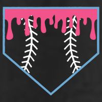 Ice Cream Home Plate Baseball Drip Hat