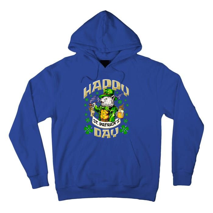 Irish Cat Happy St Patricks Day Meaningful Gift Tall Hoodie