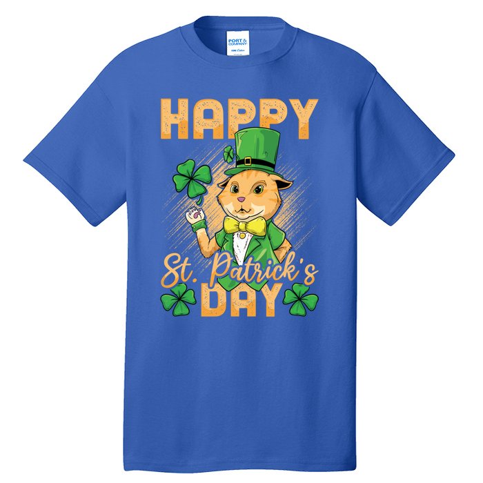 Irish Cat Happy St Patricks Day Cute Gift Tall T-Shirt