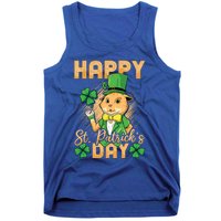 Irish Cat Happy St Patricks Day Cute Gift Tank Top