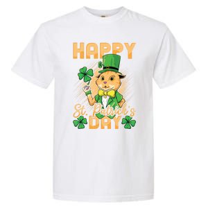 Irish Cat Happy St Patricks Day Cute Gift Garment-Dyed Heavyweight T-Shirt