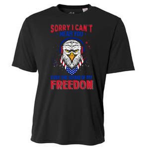 I Cant Hear You Over The Sound Of My Freedom Cooling Performance Crew T-Shirt