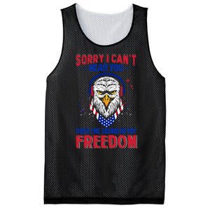 I Cant Hear You Over The Sound Of My Freedom Mesh Reversible Basketball Jersey Tank