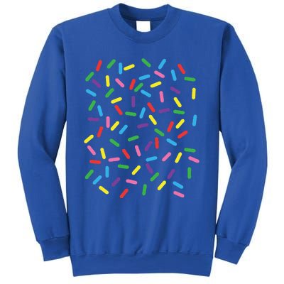 Ice Cream Halloween DIY Costume Rainbow Sprinkles Donut Sweatshirt