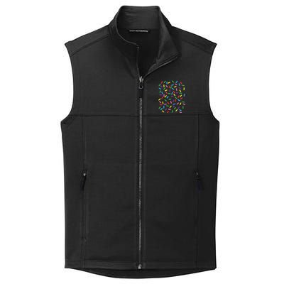 Ice Cream Halloween DIY Costume Rainbow Sprinkles Donut Collective Smooth Fleece Vest