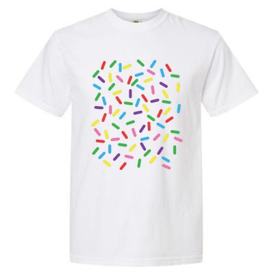 Ice Cream Halloween DIY Costume Rainbow Sprinkles Donut Garment-Dyed Heavyweight T-Shirt