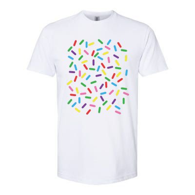 Ice Cream Halloween DIY Costume Rainbow Sprinkles Donut Softstyle® CVC T-Shirt