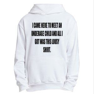 I Came Here To Meet An Underage Child And All I Got Was This Lousy Urban Pullover Hoodie