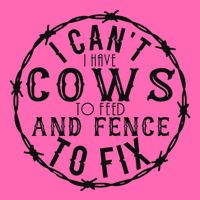 I CanT Have Cows To Feed And Fence To Fix Farmer Stripe Pom Pom Beanie