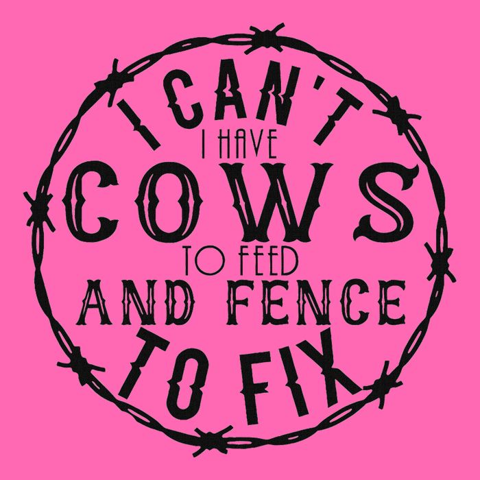 I CanT Have Cows To Feed And Fence To Fix Farmer Stripe Pom Pom Beanie