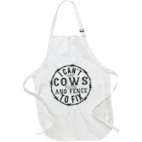 I CanT Have Cows To Feed And Fence To Fix Farmer Apron