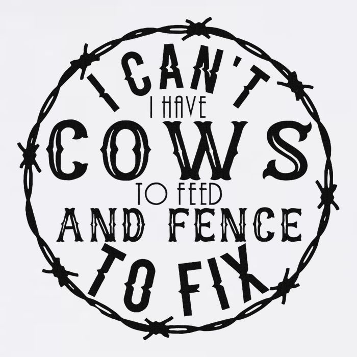 I CanT Have Cows To Feed And Fence To Fix Farmer Bucket Hat