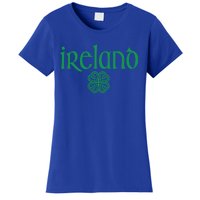 Ireland Clover Hearts Irish Style Text Green Print Gift Women's T-Shirt