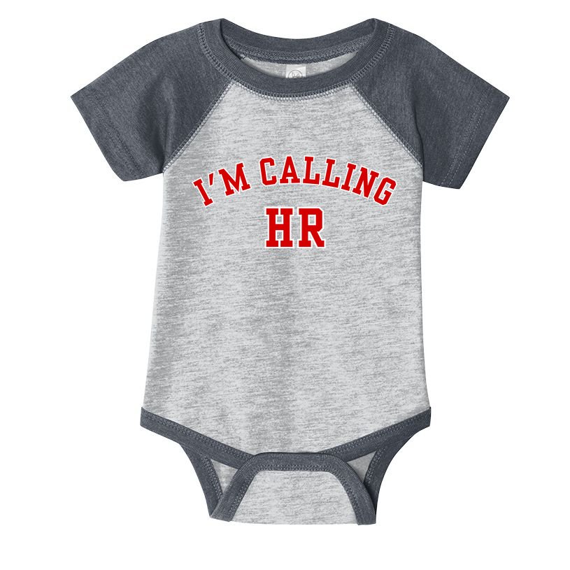 IM Calling Hr Funny Human Resource Infant Baby Jersey Bodysuit