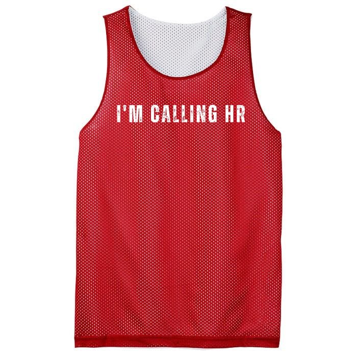 Im Calling Hr Mesh Reversible Basketball Jersey Tank