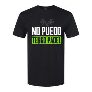 I CanT Have Padel Tennis Padel Padel Players Softstyle CVC T-Shirt