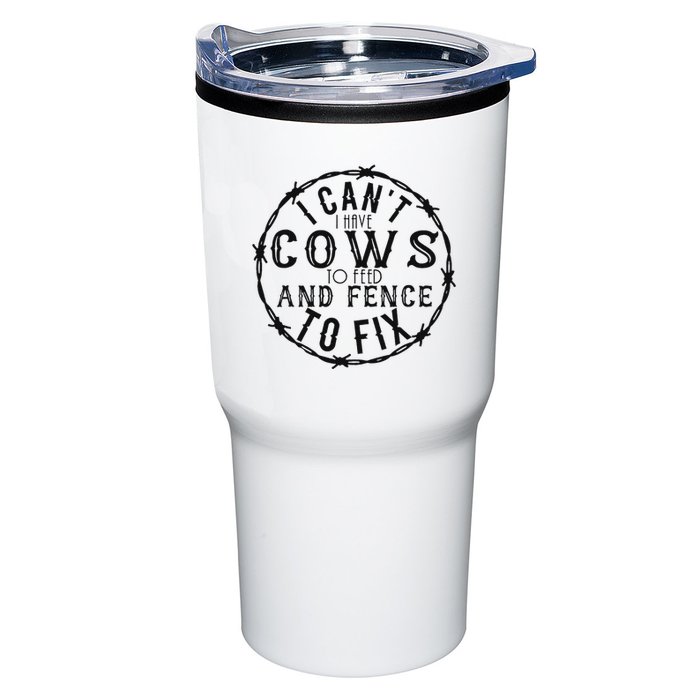 I CanT Have Cows To Feed And Fence To Fix Farmer Vintage Tumbler