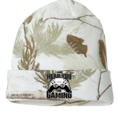 I Cant Hear You I Am Gaming Funny Gift Kati Licensed 12" Camo Beanie