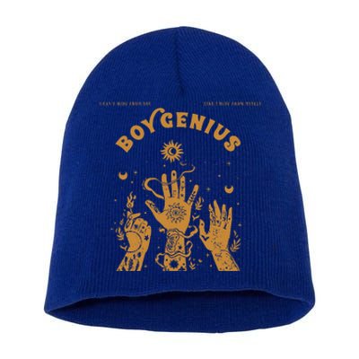 I CanT Hide From You Like Hide From Myself Bo.Ygenius Short Acrylic Beanie