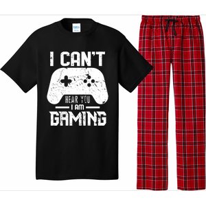 I Cant Hear You I Am Gaming Game Lover Gift Cool Gift Pajama Set