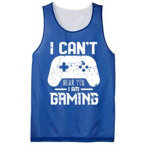 I Cant Hear You I Am Gaming Game Lover Gift Cool Gift Mesh Reversible Basketball Jersey Tank